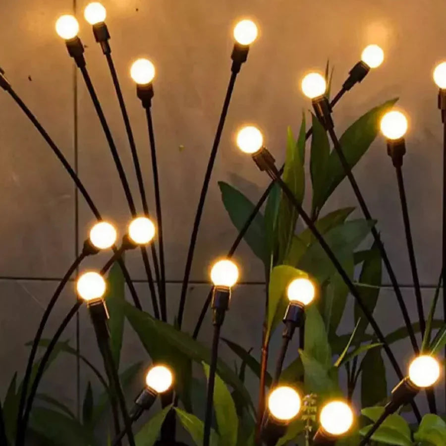 Lampe de Jardin LED Lucioles Solaire