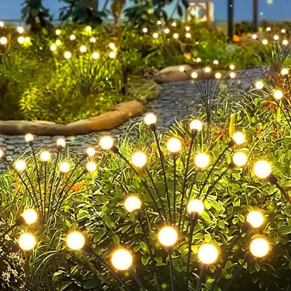Lampe de Jardin LED Lucioles Solaire