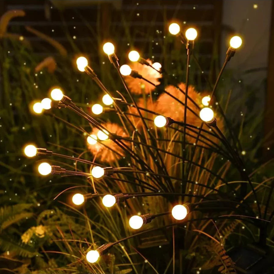 Lampe de Jardin LED Lucioles Solaire