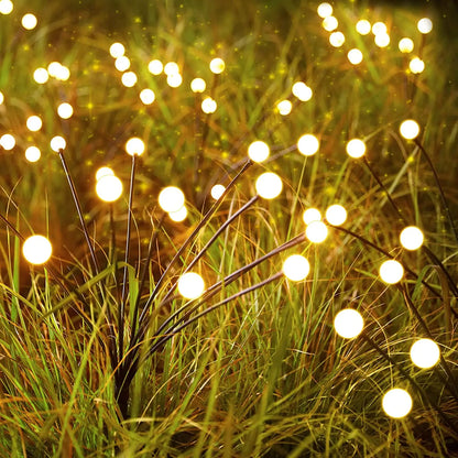 Lampe de Jardin LED Lucioles Solaire