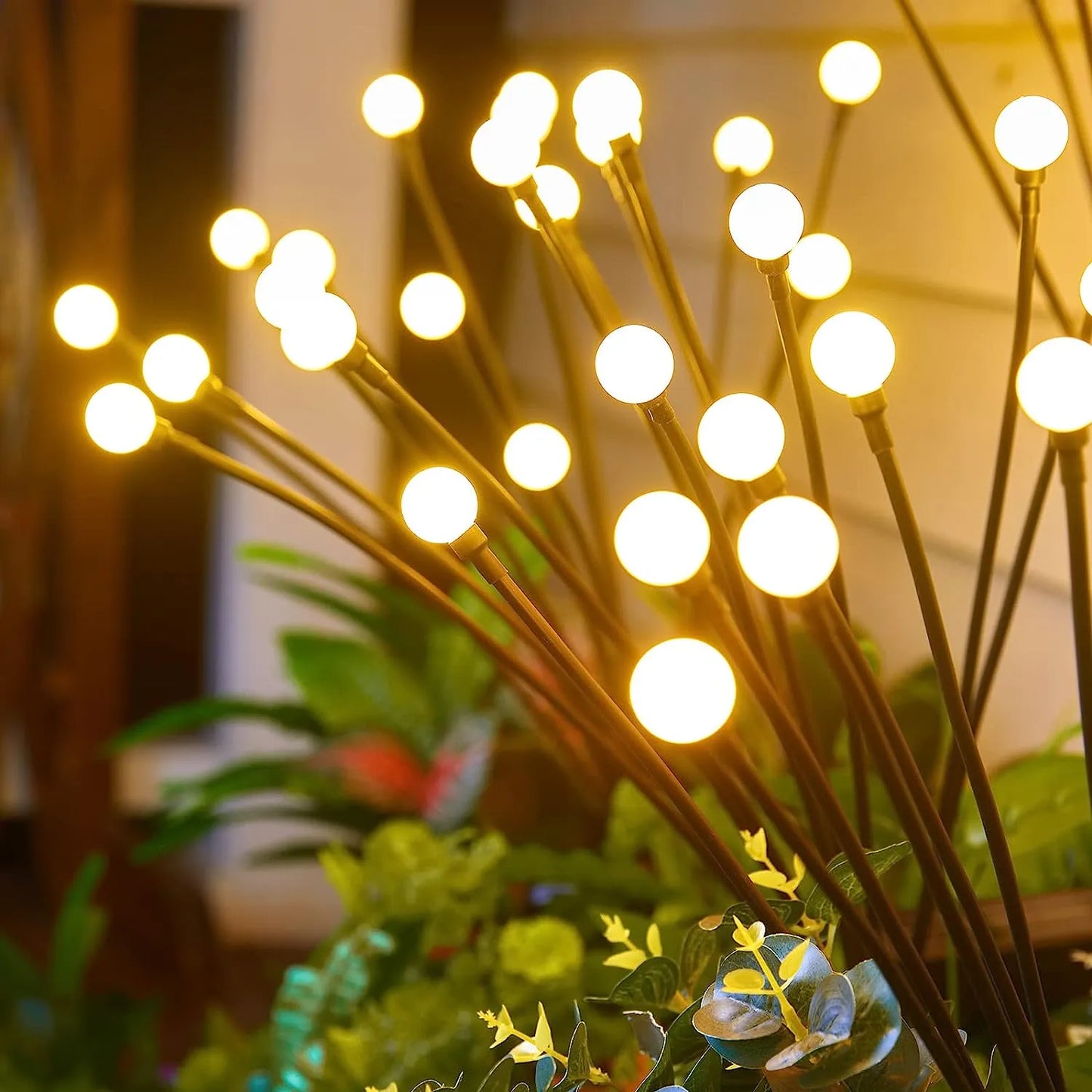 Lampe de Jardin LED Lucioles Solaire