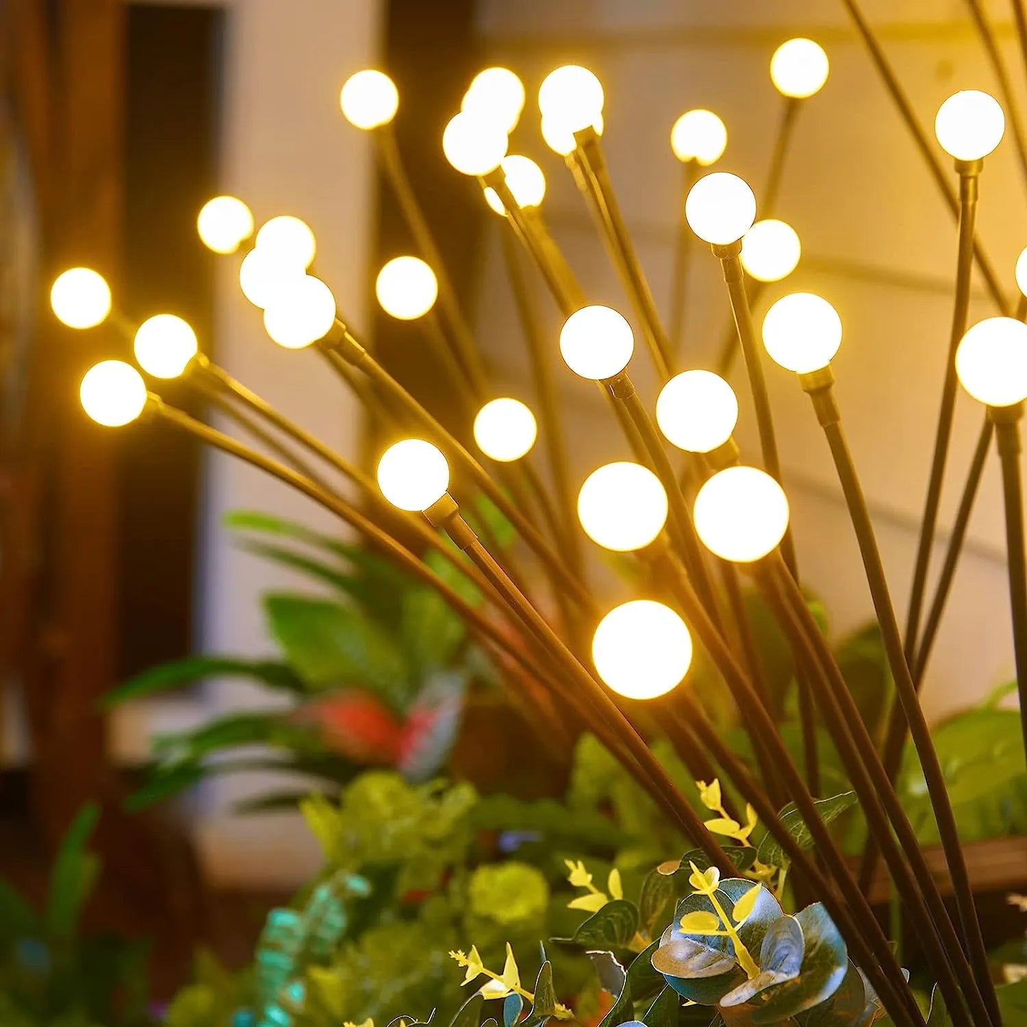 Lampe de Jardin LED Lucioles Solaire