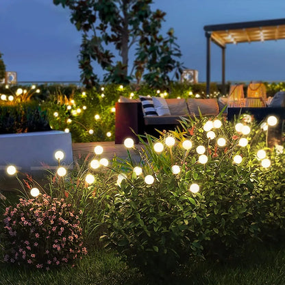 Lampe de Jardin LED Lucioles Solaire