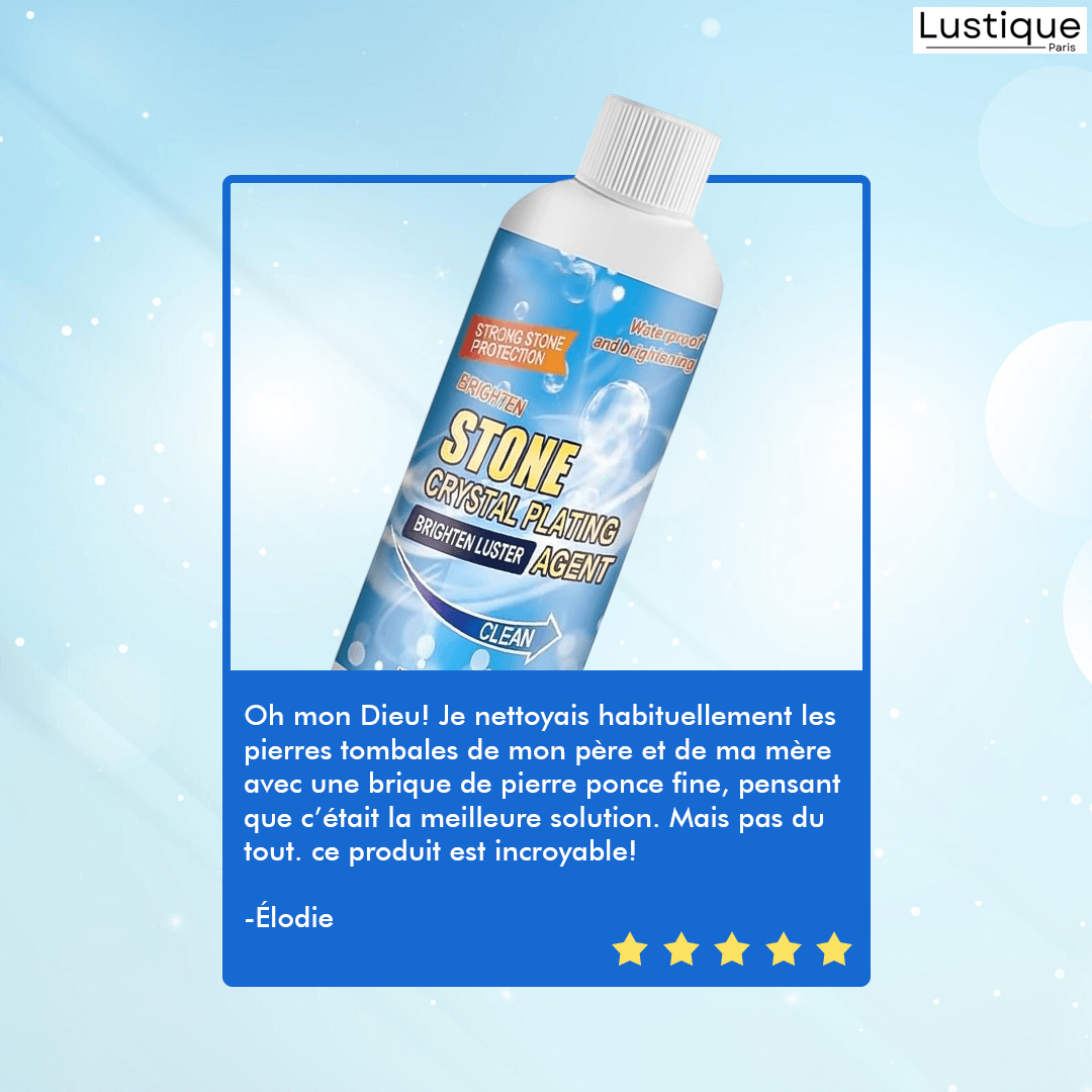 Stainoff™ – Éliminateur de taches pour pierre au nettoyage profond et sans effort [- 50%]